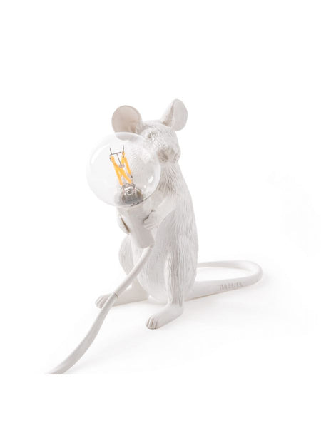 Mouse Lamp Mac Sitting Bordlampe - Seletti