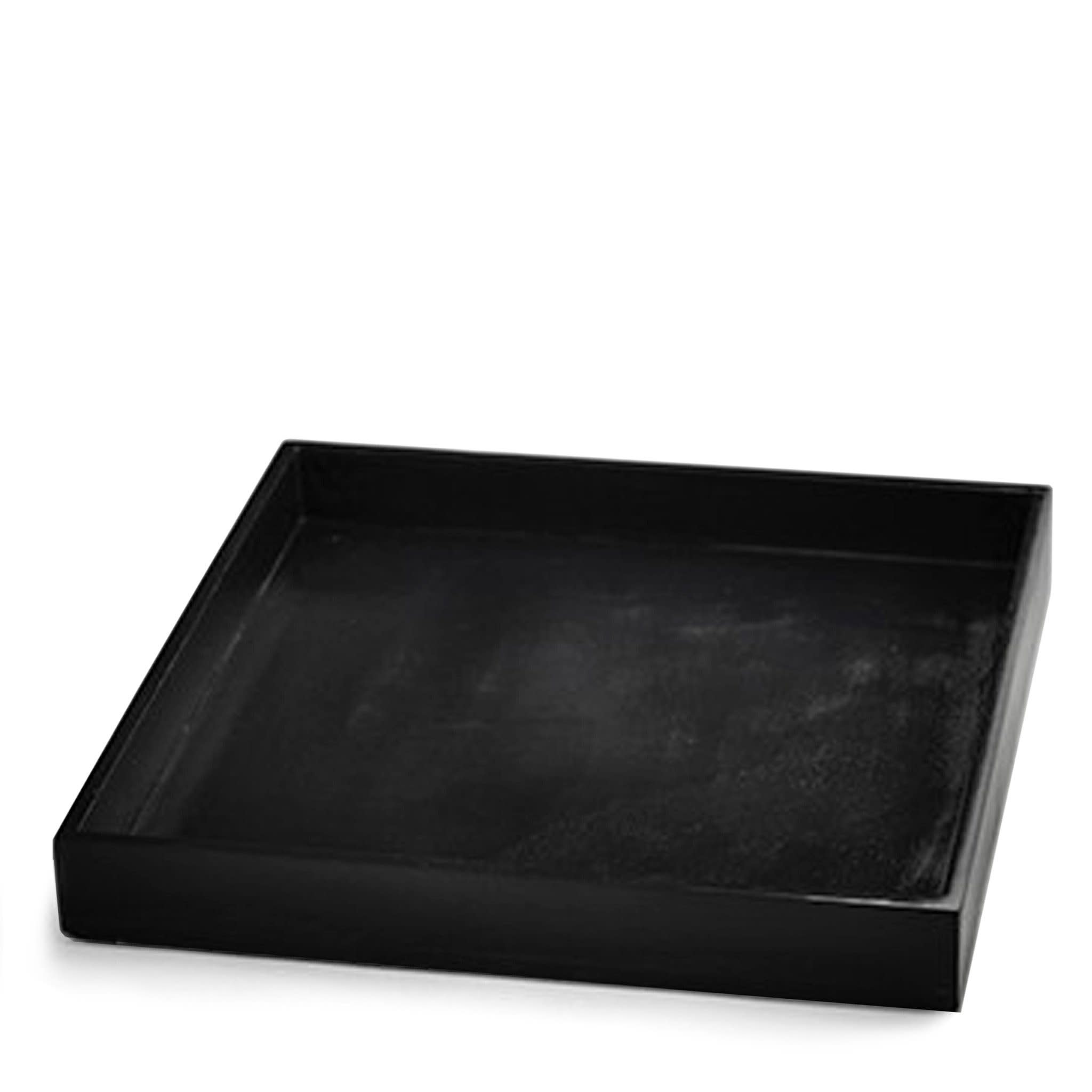 Marblelous tray, black